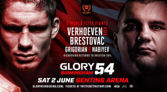 Glory 54: Birmingham poster