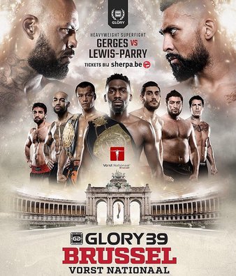 Glory 39: Brussels poster