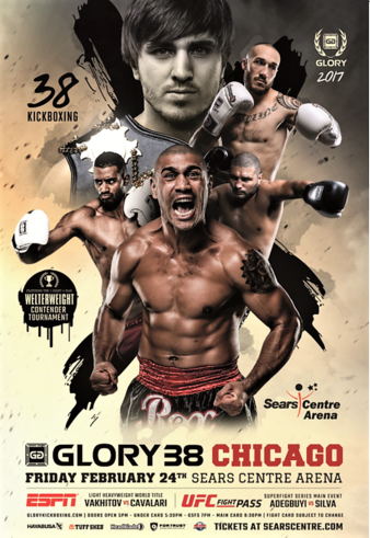Glory 38: Chicago poster