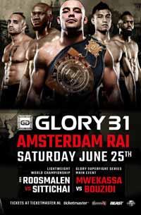 Glory 31: Amsterdam poster