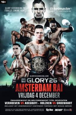 Glory 26: Amsterdam poster