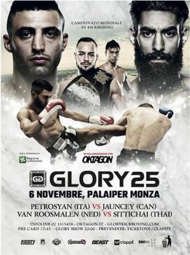 Glory 25: Milan poster