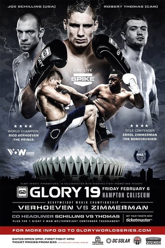 Glory 19: Virginia poster