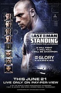 Glory 17: Los Angeles poster