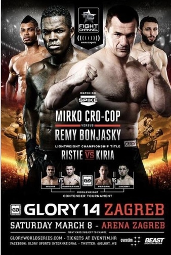 Glory 14: Zagreb poster