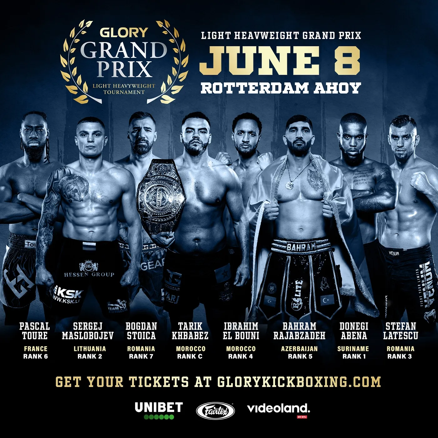 Glory Light Heavyweight Grand Prix poster
