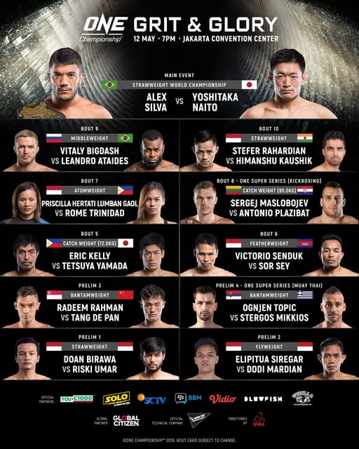 ONE - Grit & Glory poster