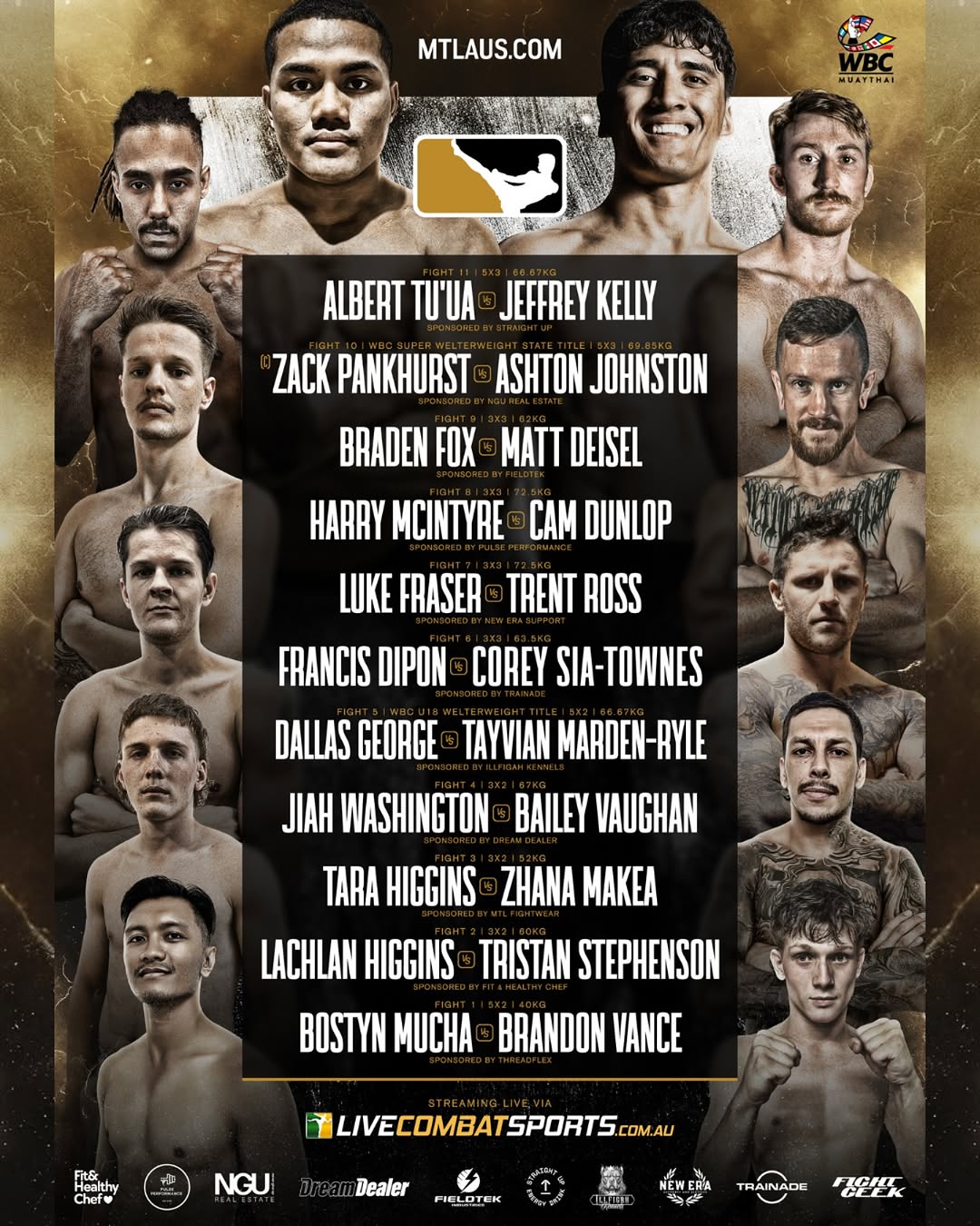Muay Thai League 13 poster
