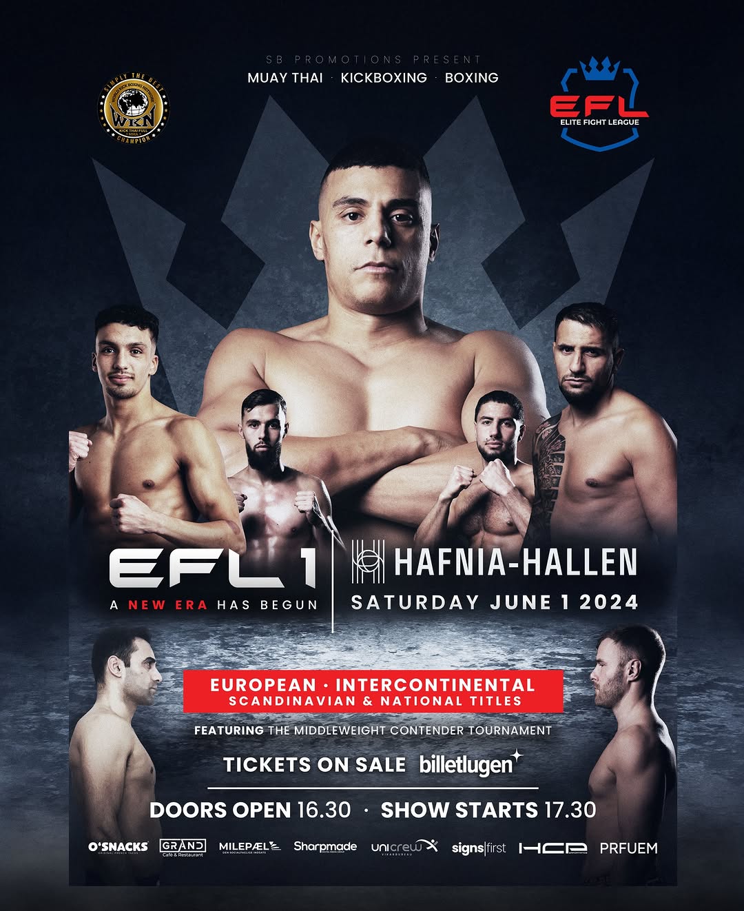 Elite Fight League 1 poster