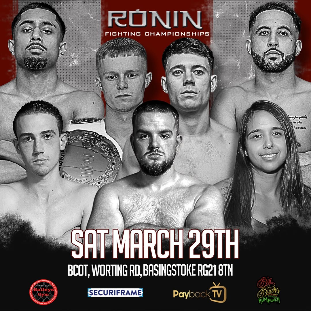 Ronin Fighting Championship 6 poster