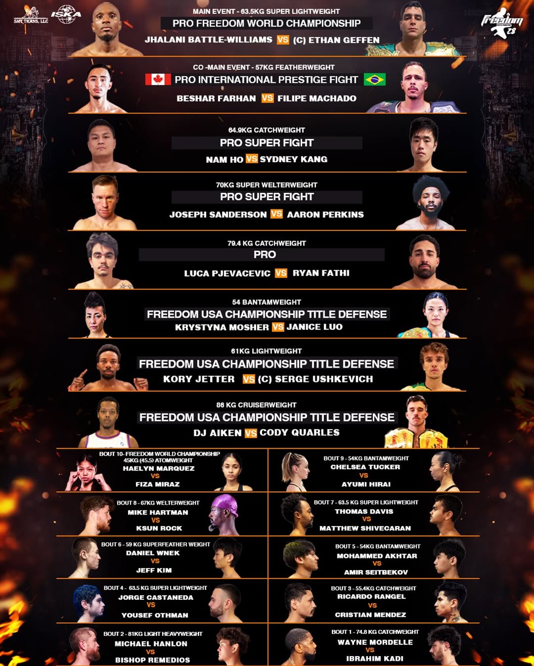 Freedom Fighter Promotions 29 poster