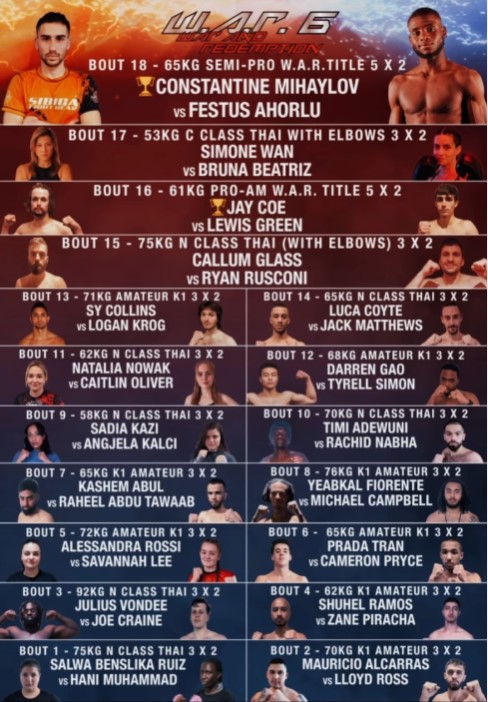 War And Redemption 6 poster