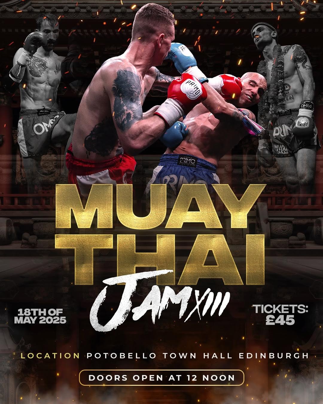 Muay Thai Jam 13 poster