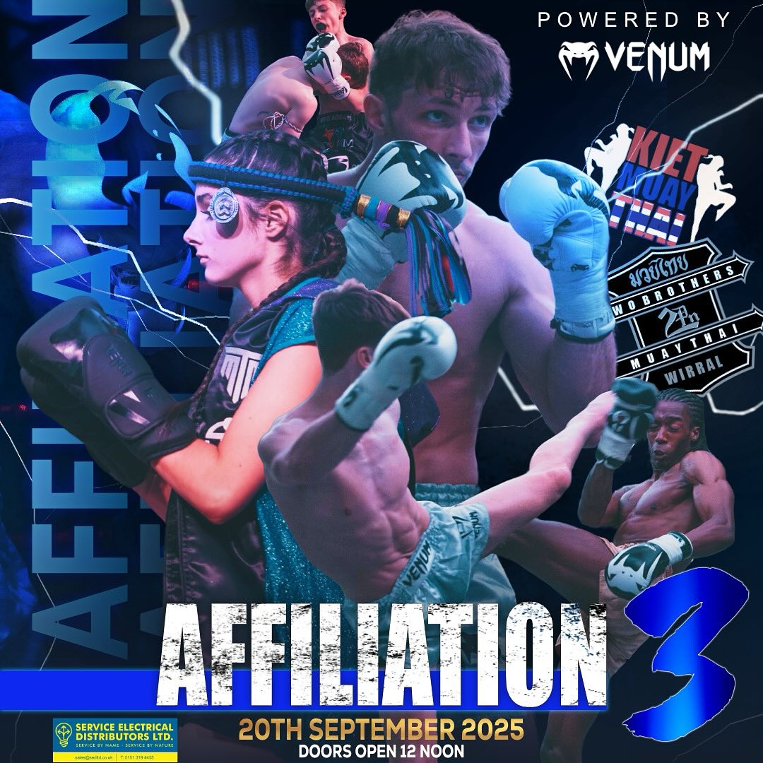 Affiliation Muay Thai 3 poster