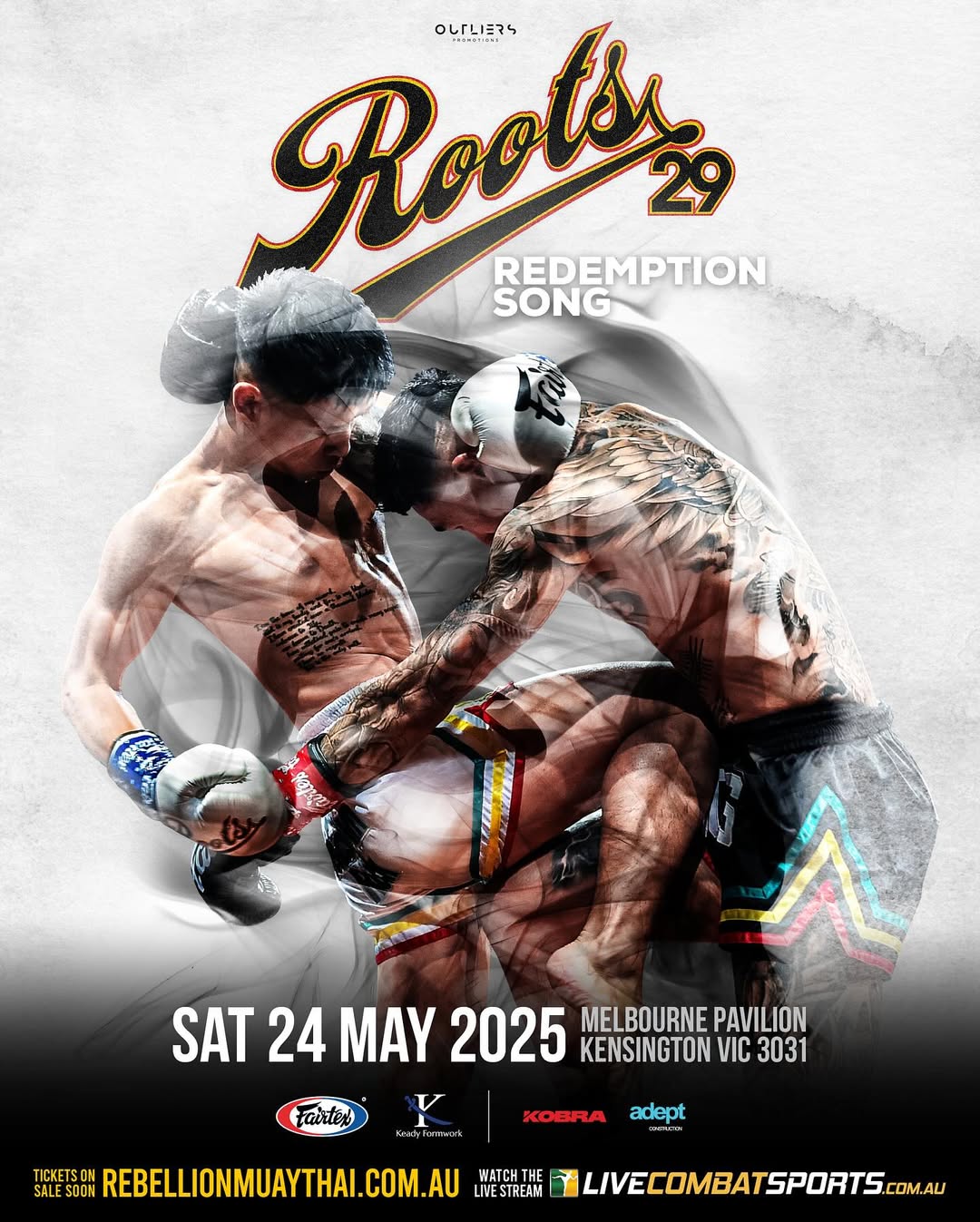 Roots Muay Thai 29: Redemption Song poster