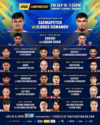 ONE Friday Fights 125 poster