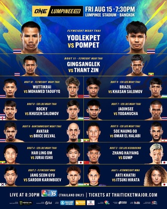 ONE Friday Fights 120 poster