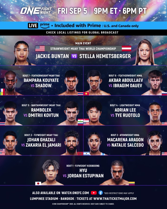 ONE Fight Night 35 poster