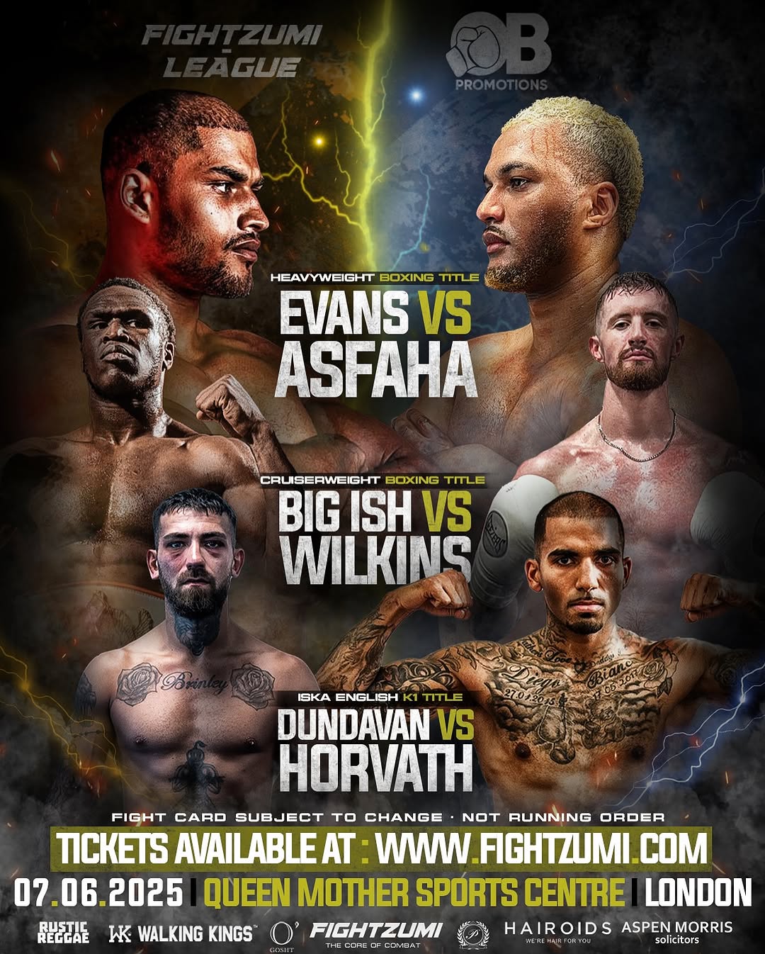 FightZumi League 4 poster