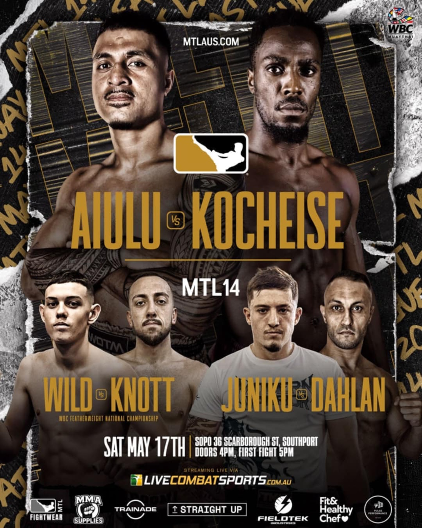 Muay Thai League 14 poster