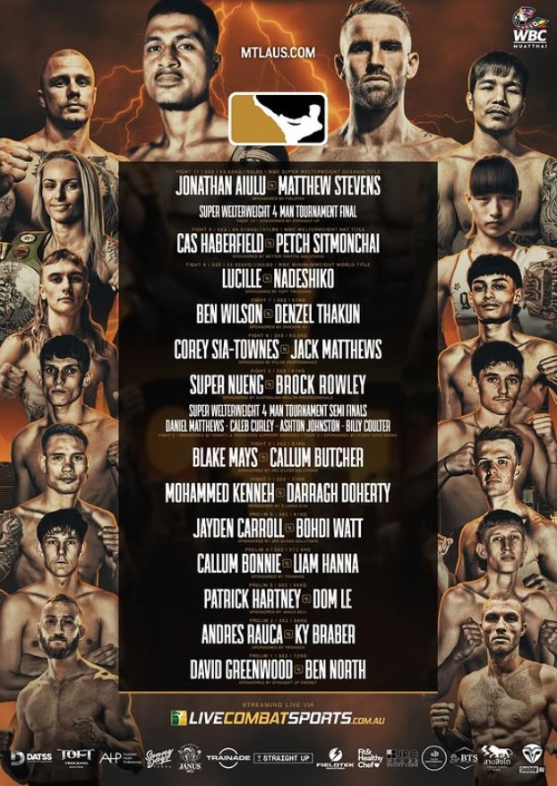 Muay Thai League 15 poster