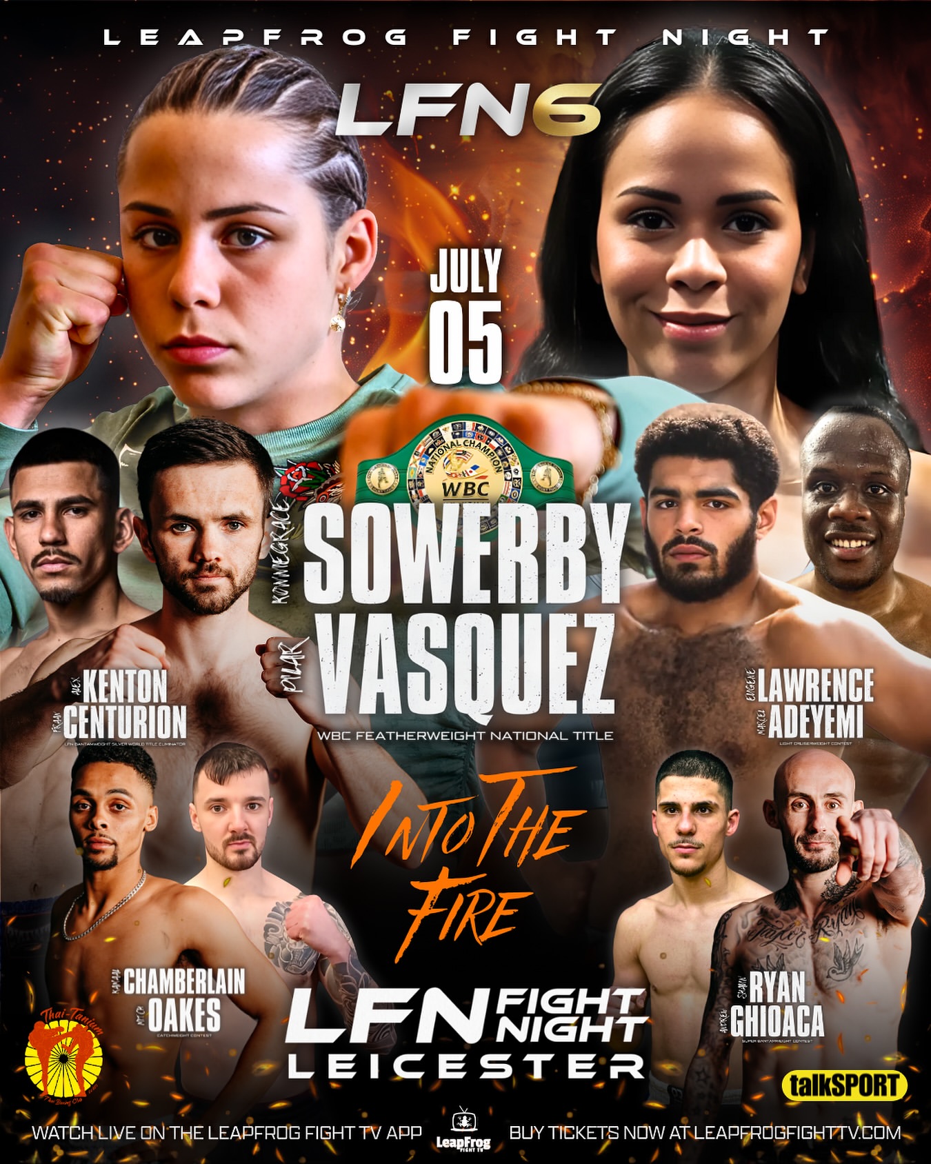 Leapfrog Fight Night 6 poster