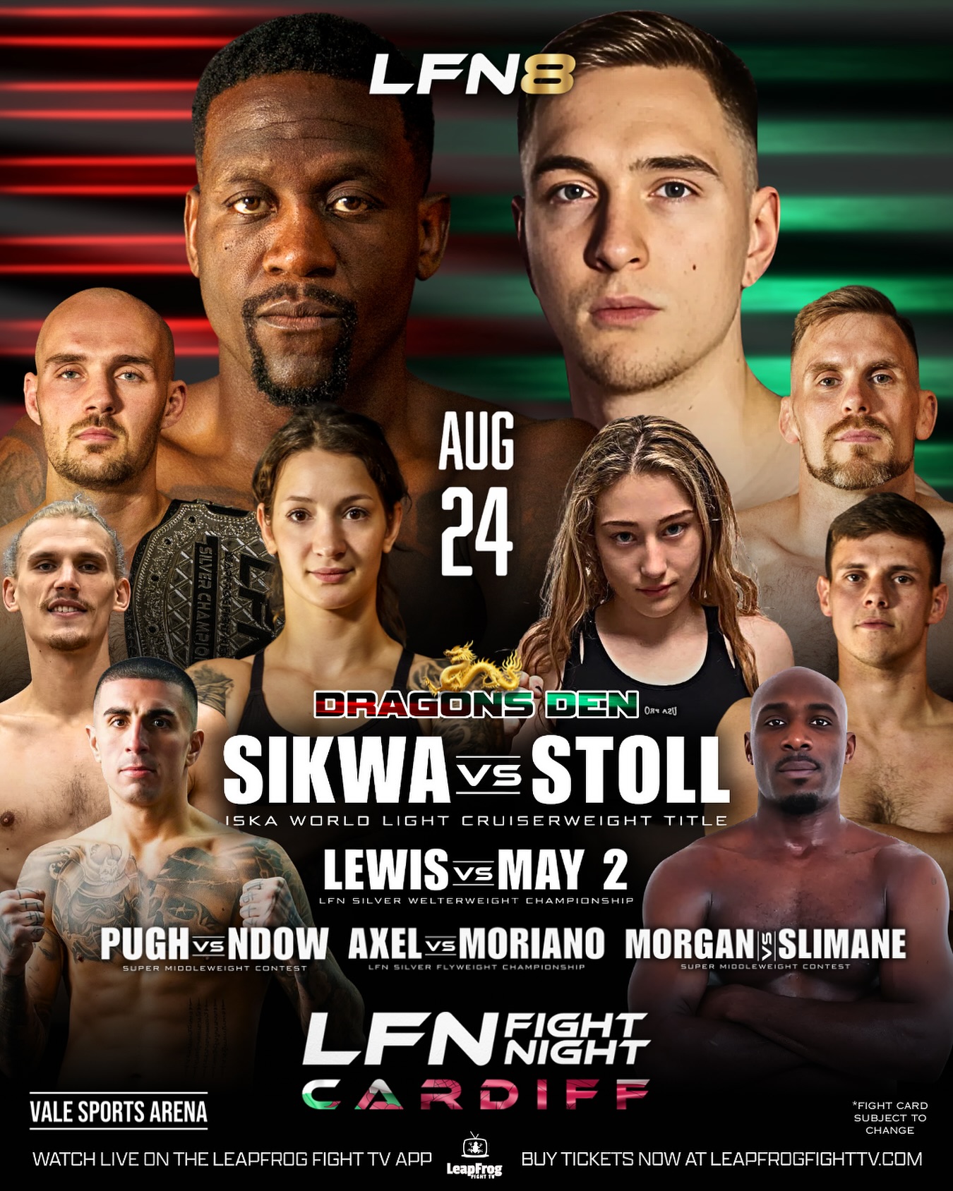 Leapfrog Fight Night 8 poster