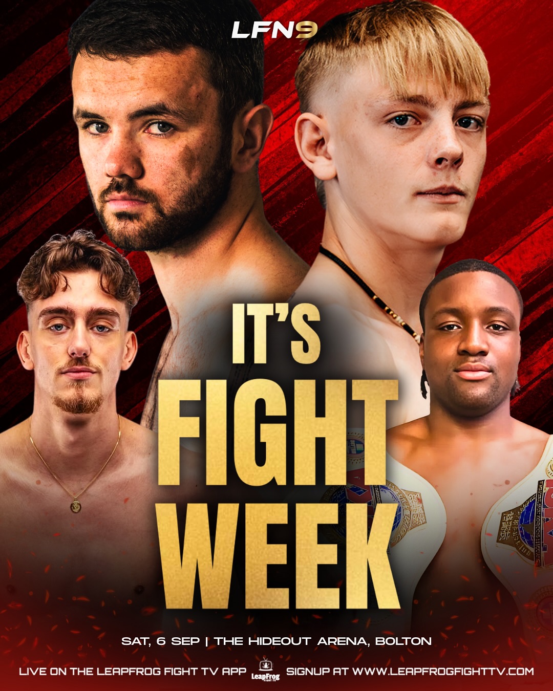 Leapfrog Fight Night 9 poster