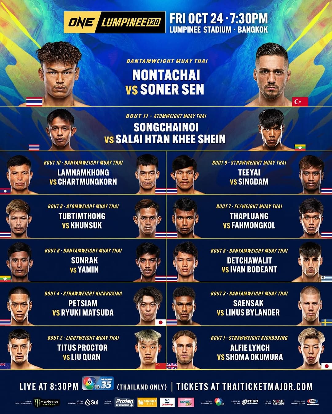 ONE Friday Fights 130 poster