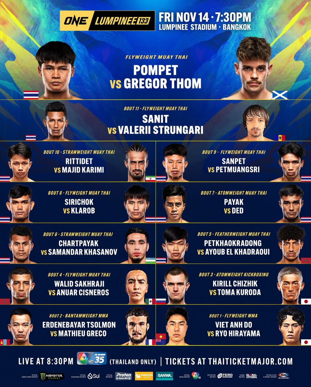 ONE Friday Fights 133 poster