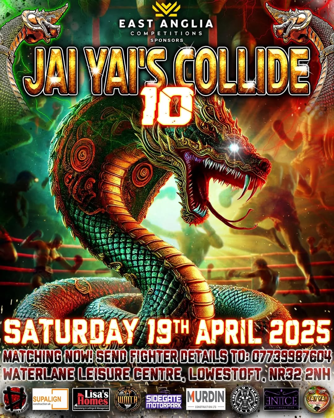 Jai Yai's Collide 10 poster