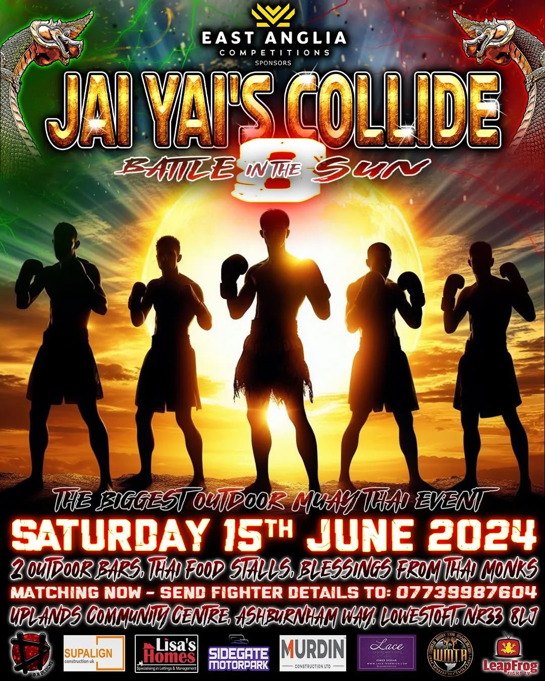 Jai Yai's Collide 8 poster