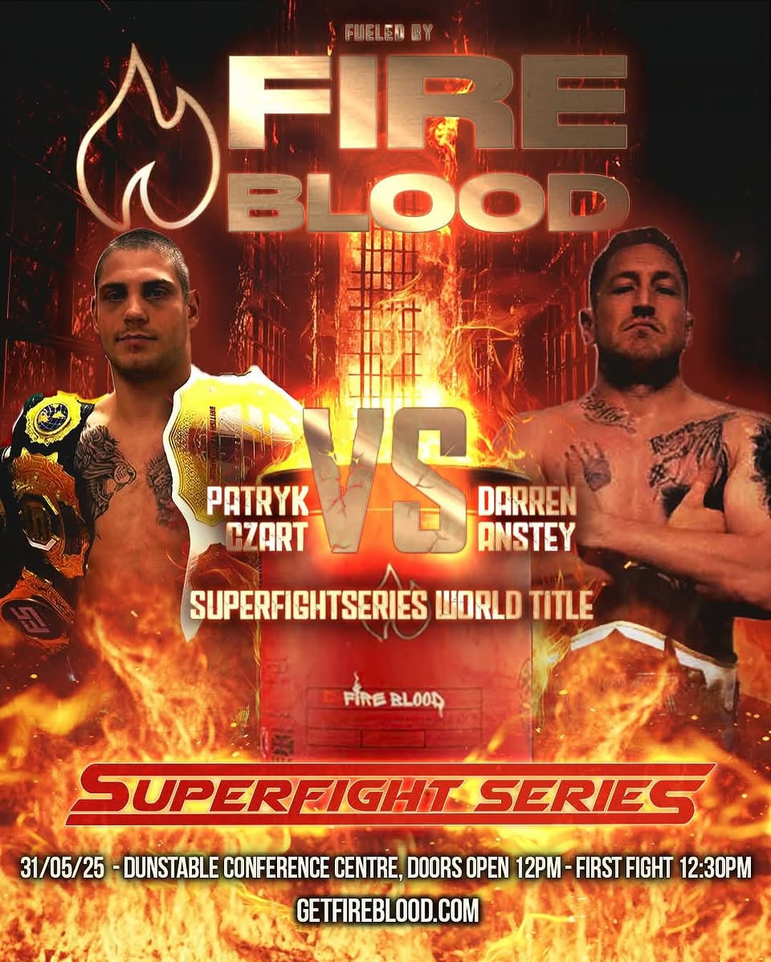 Super Fight Series 25 - Fire Blood poster