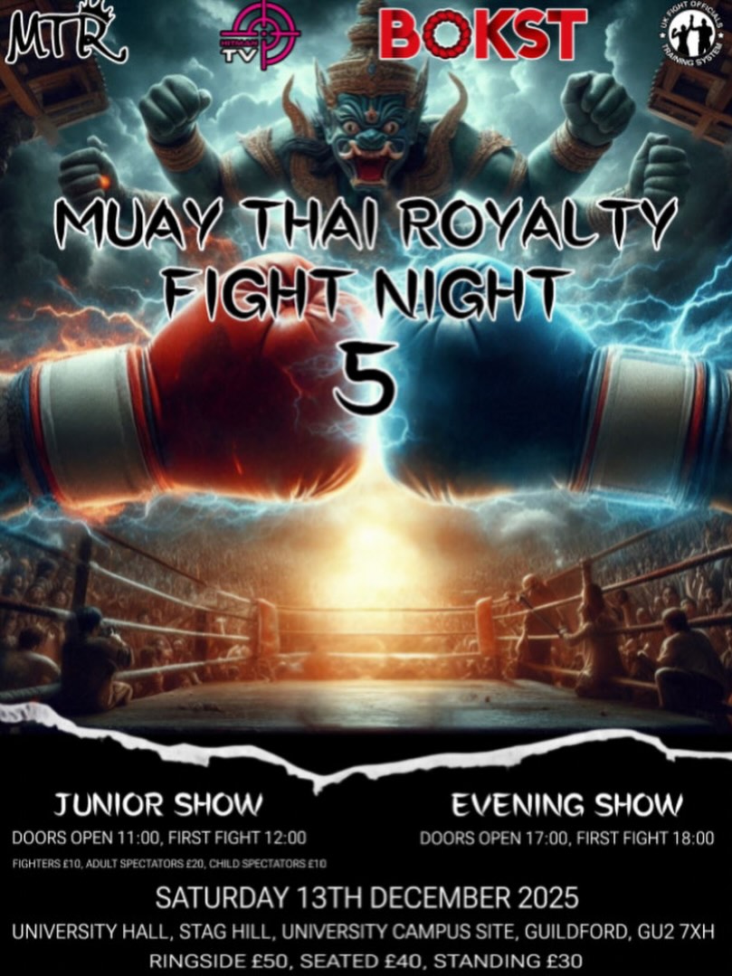 Muay Thai Royalty Fight Night 5 poster