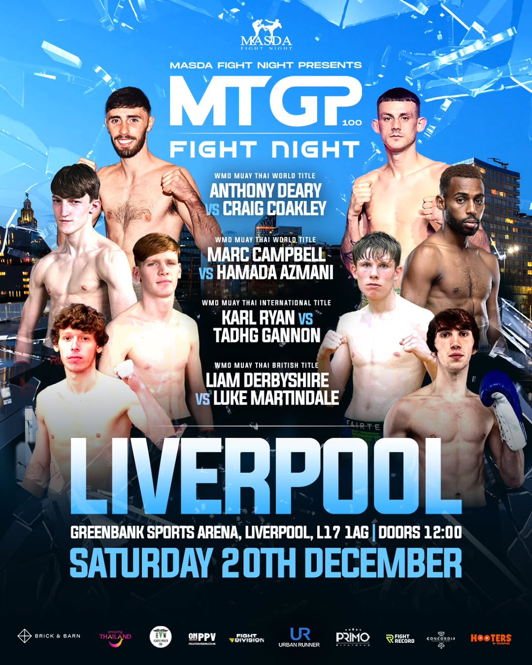 MTGP Fight Night 100 poster