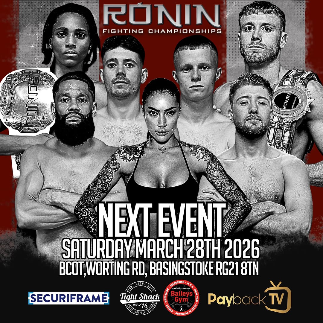 Ronin Fighting Championship 10 poster