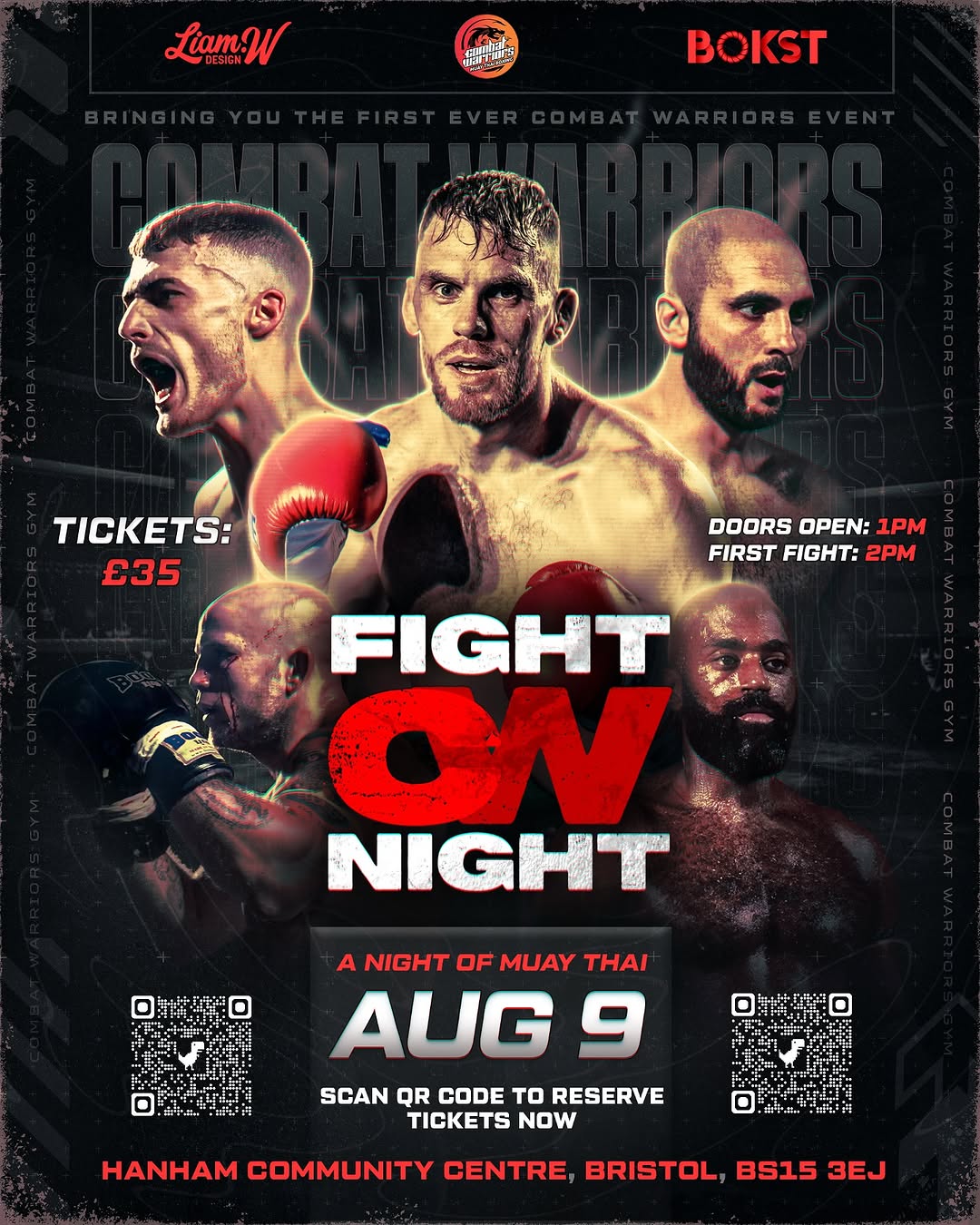 CW Fight Night 1 poster