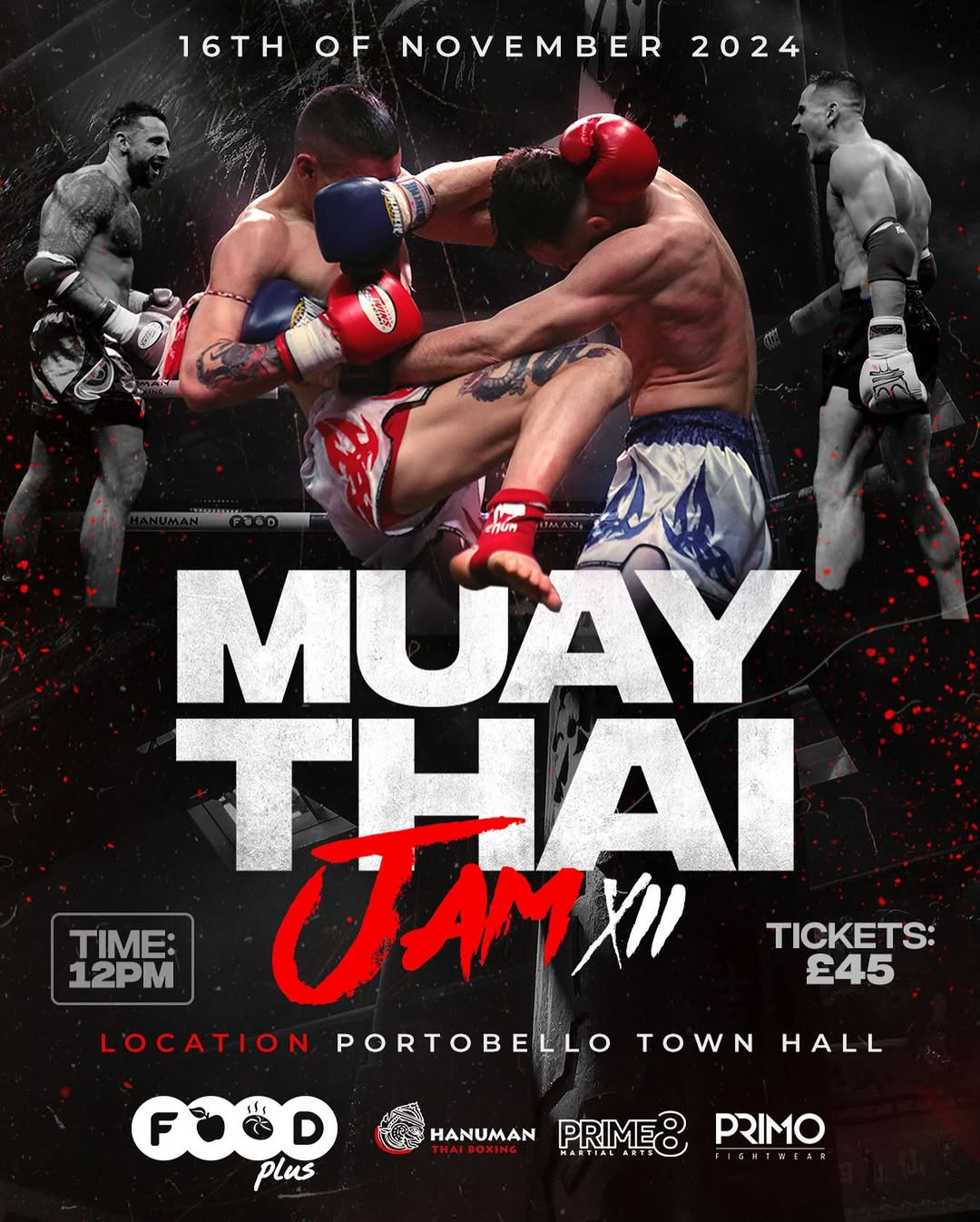 Muay Thai Jam 12 poster