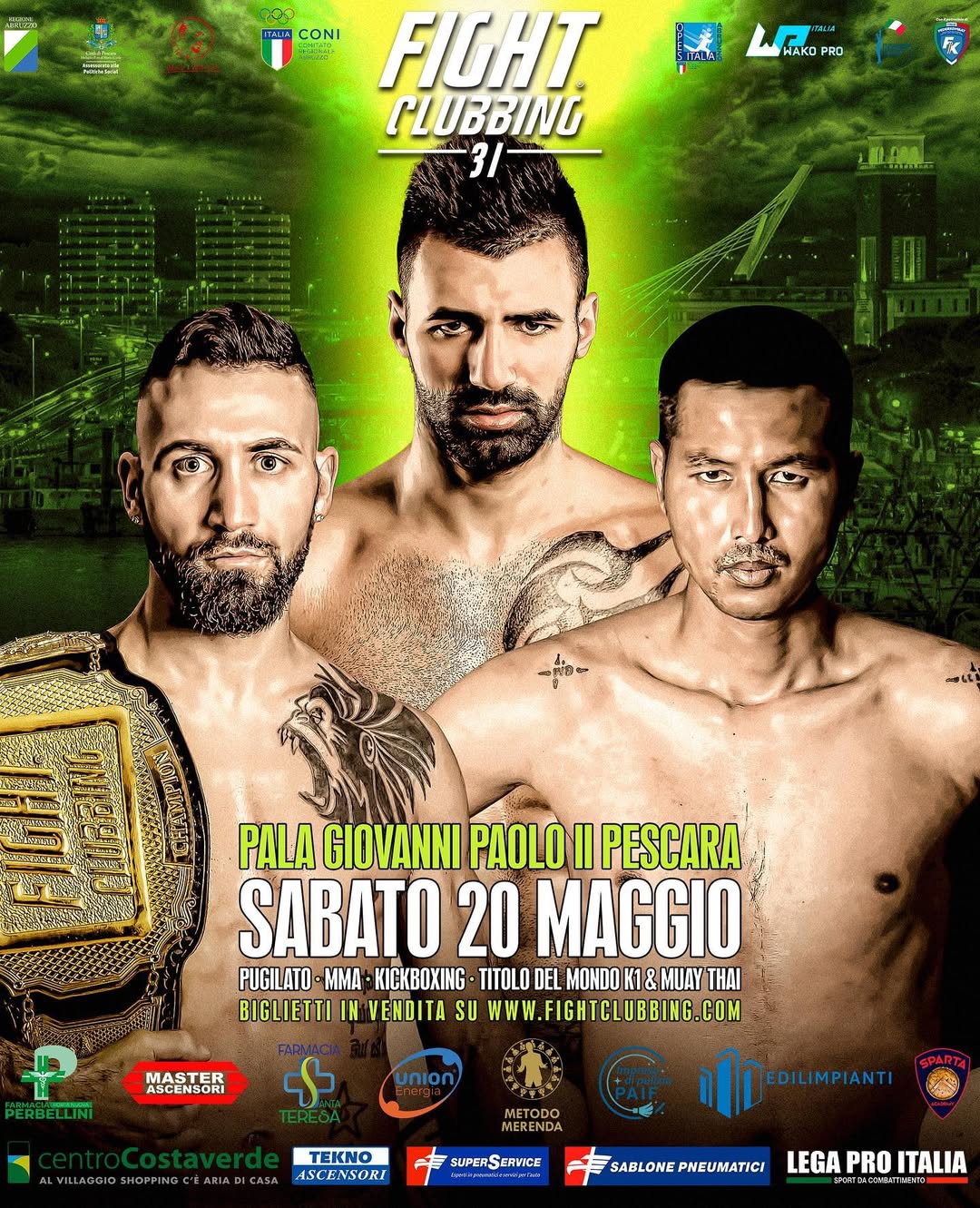 Fight Clubbing 31 poster