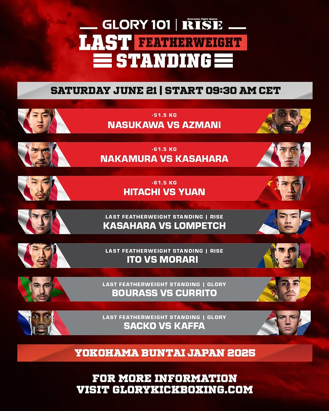 Glory 101 poster