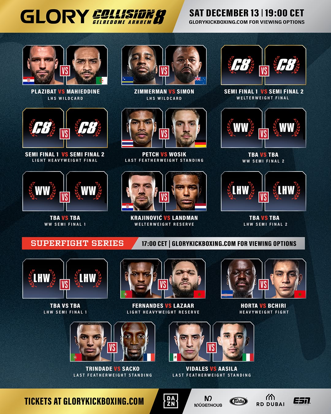 Glory: Collision 8 poster