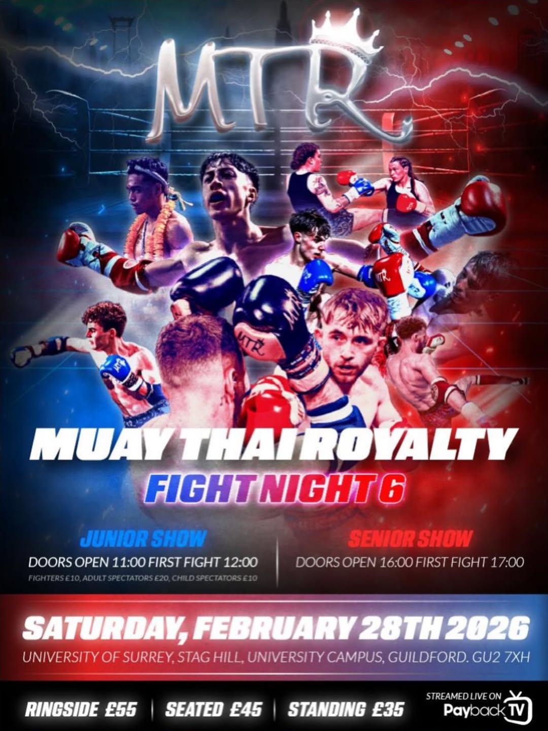 Muay Thai Royalty Fight Night 6 poster