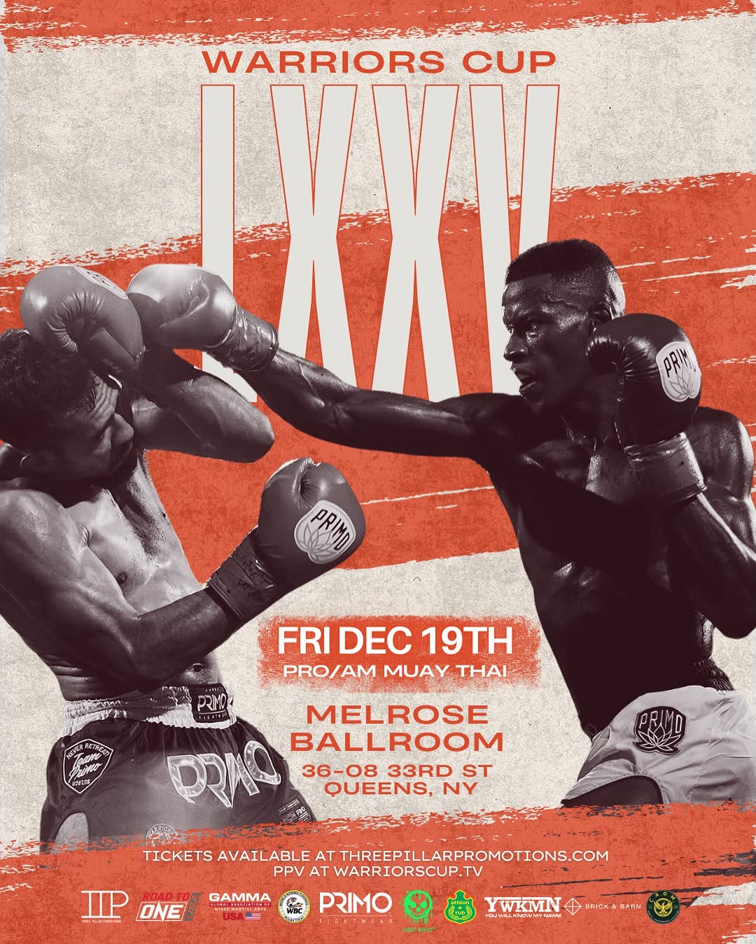 Warriors Cup 75 poster