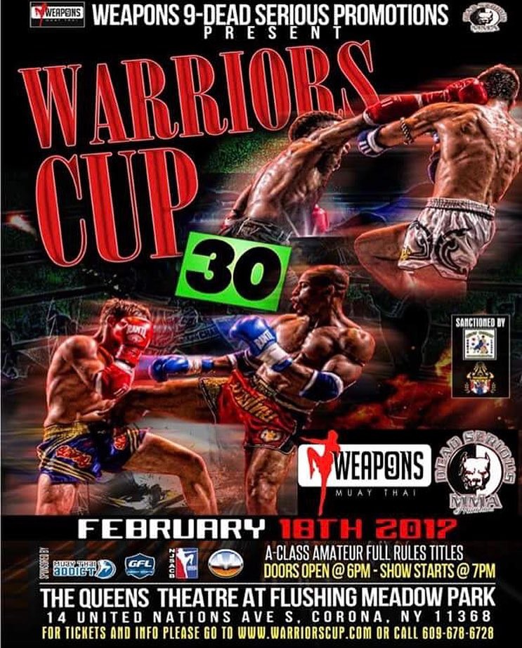 Warriors Cup 30 poster