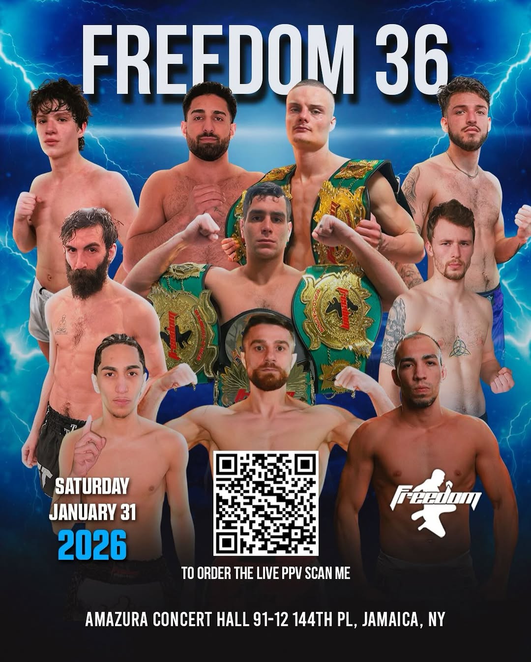 Freedom Fighter Promotions 36 poster
