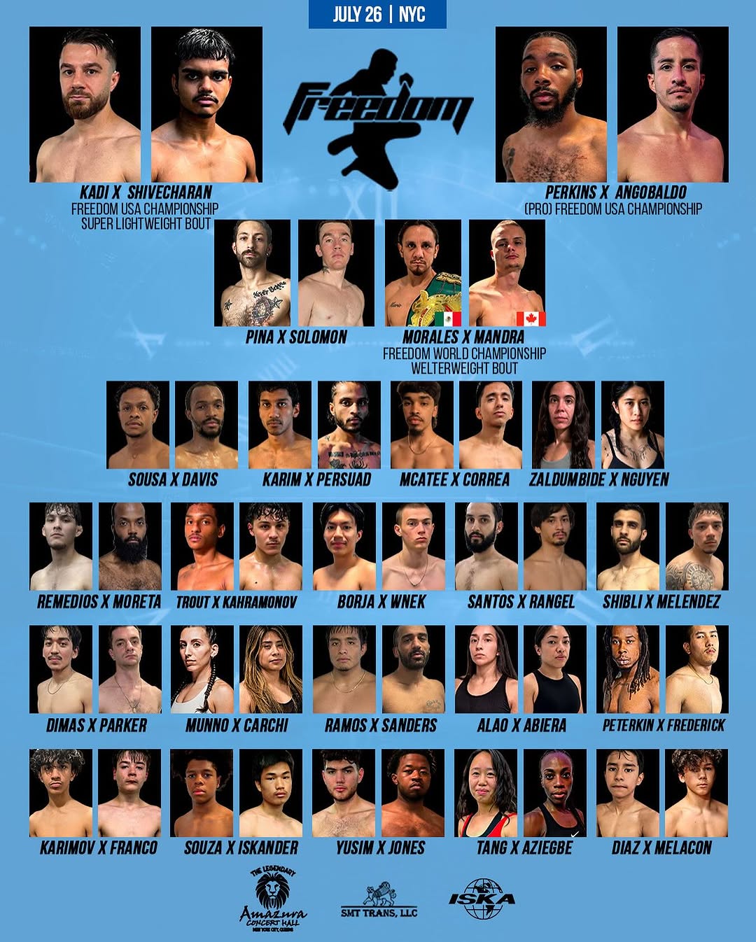 Freedom Fighter Promotions 31 poster