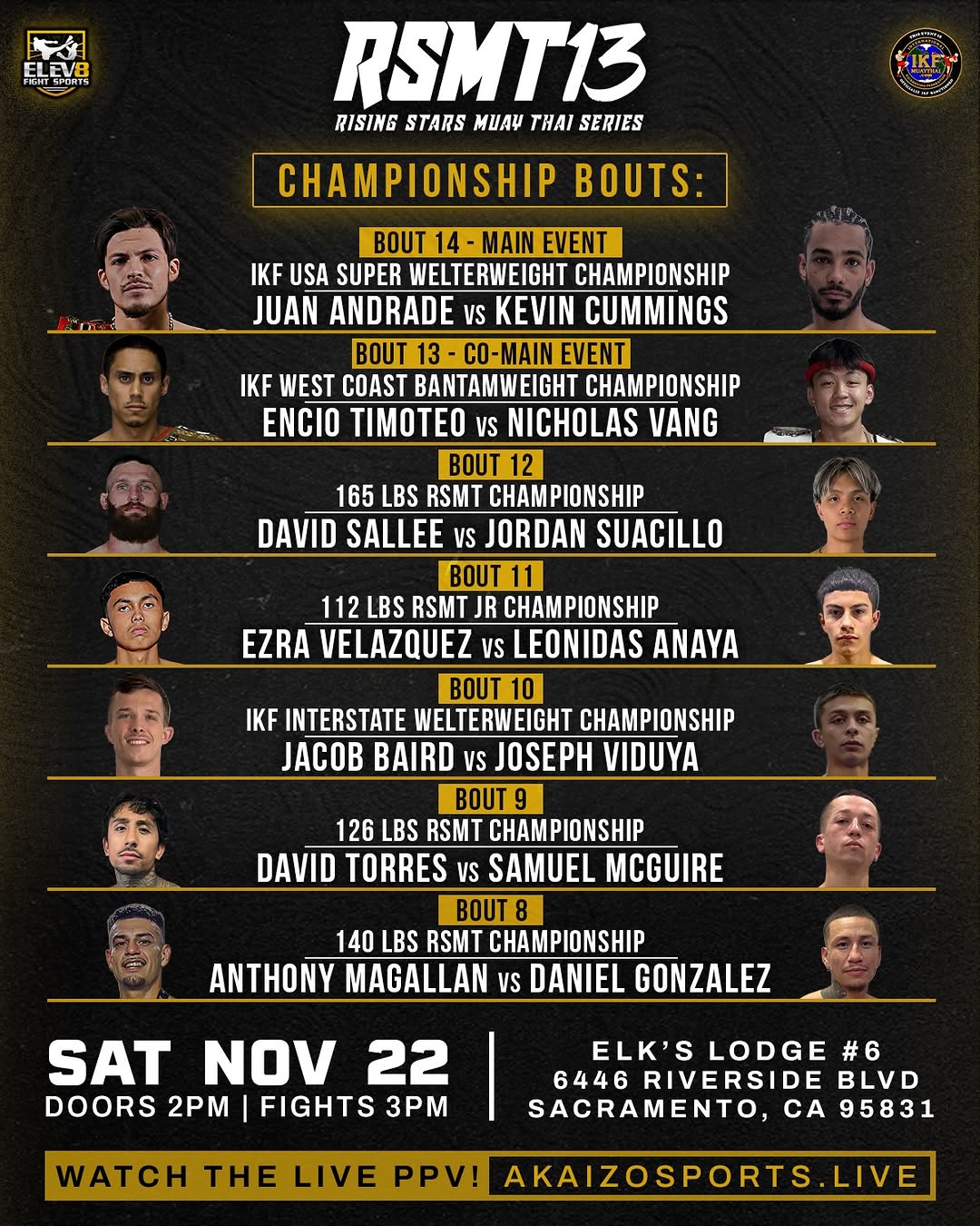 Rising Star Muay Thai Series 13 poster
