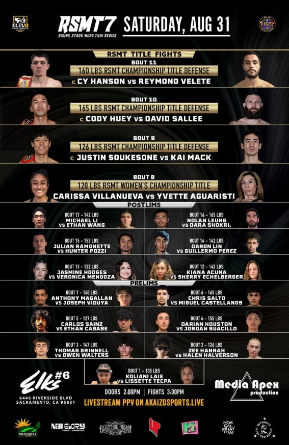 Rising Star Muay Thai Series 7 poster