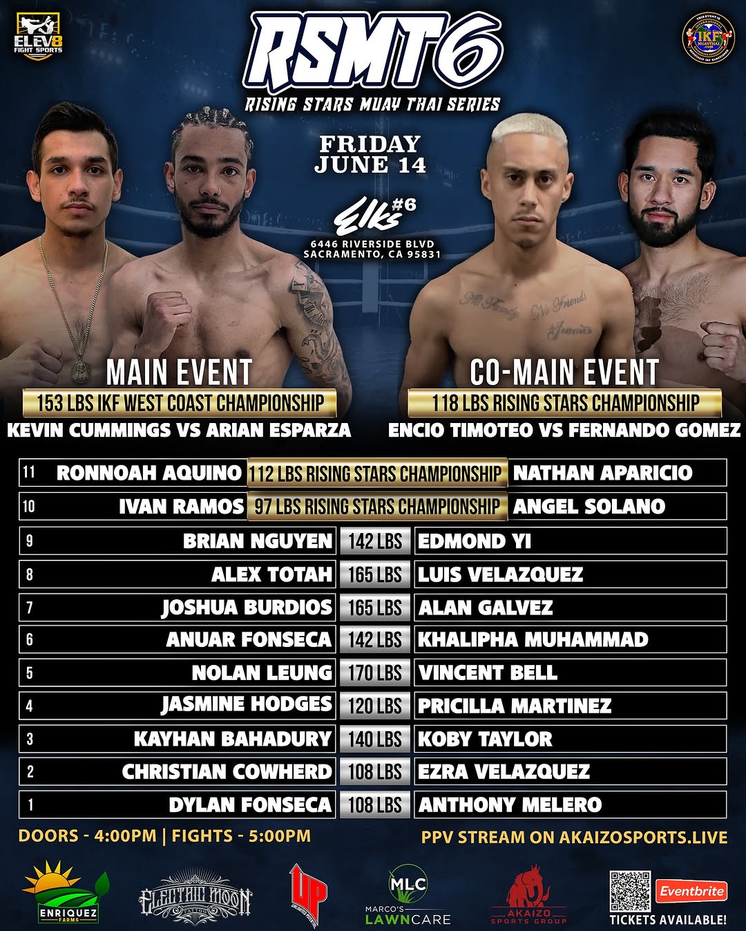 Rising Star Muay Thai Series 6 poster