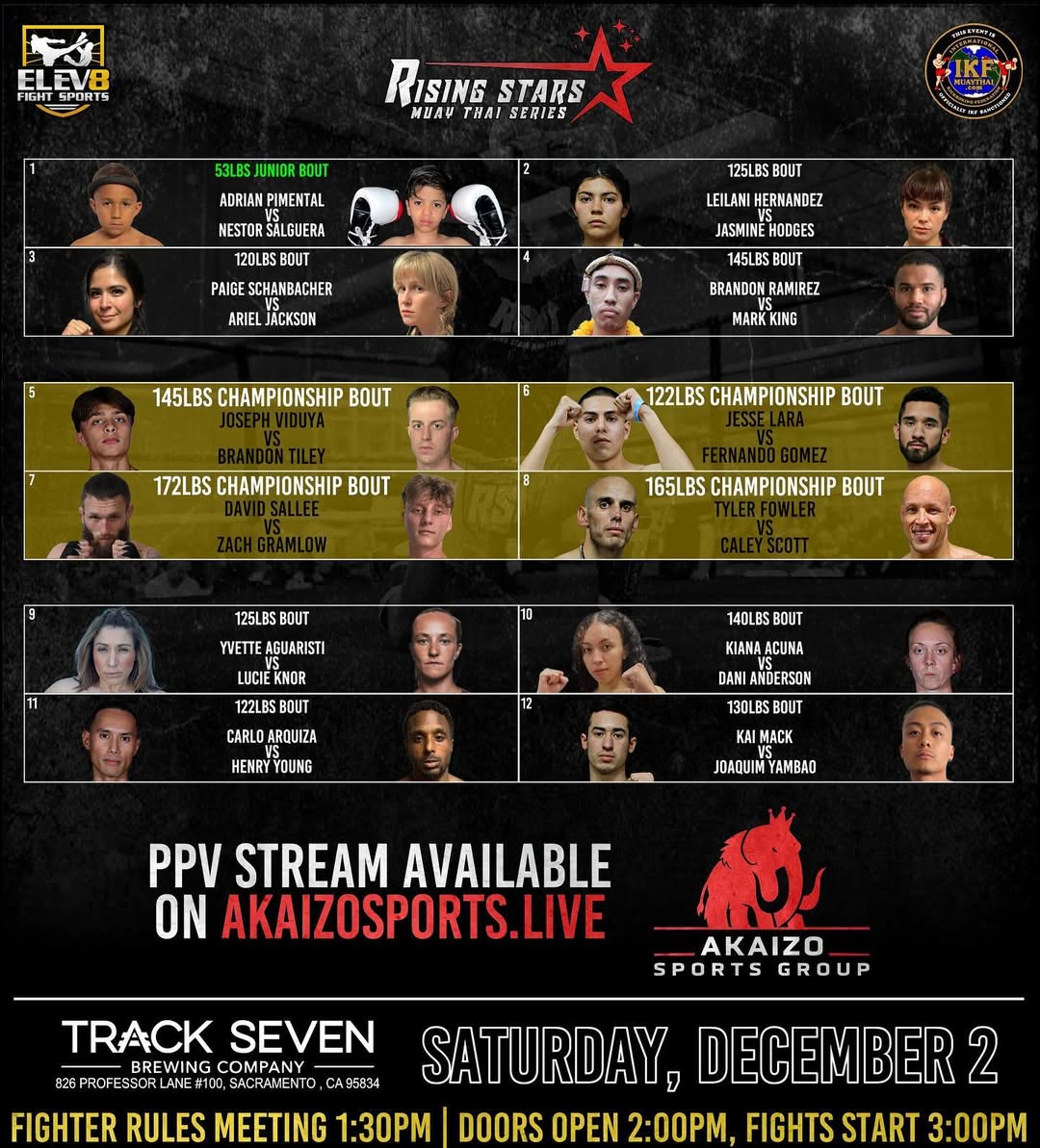 Rising Star Muay Thai Series 4 poster